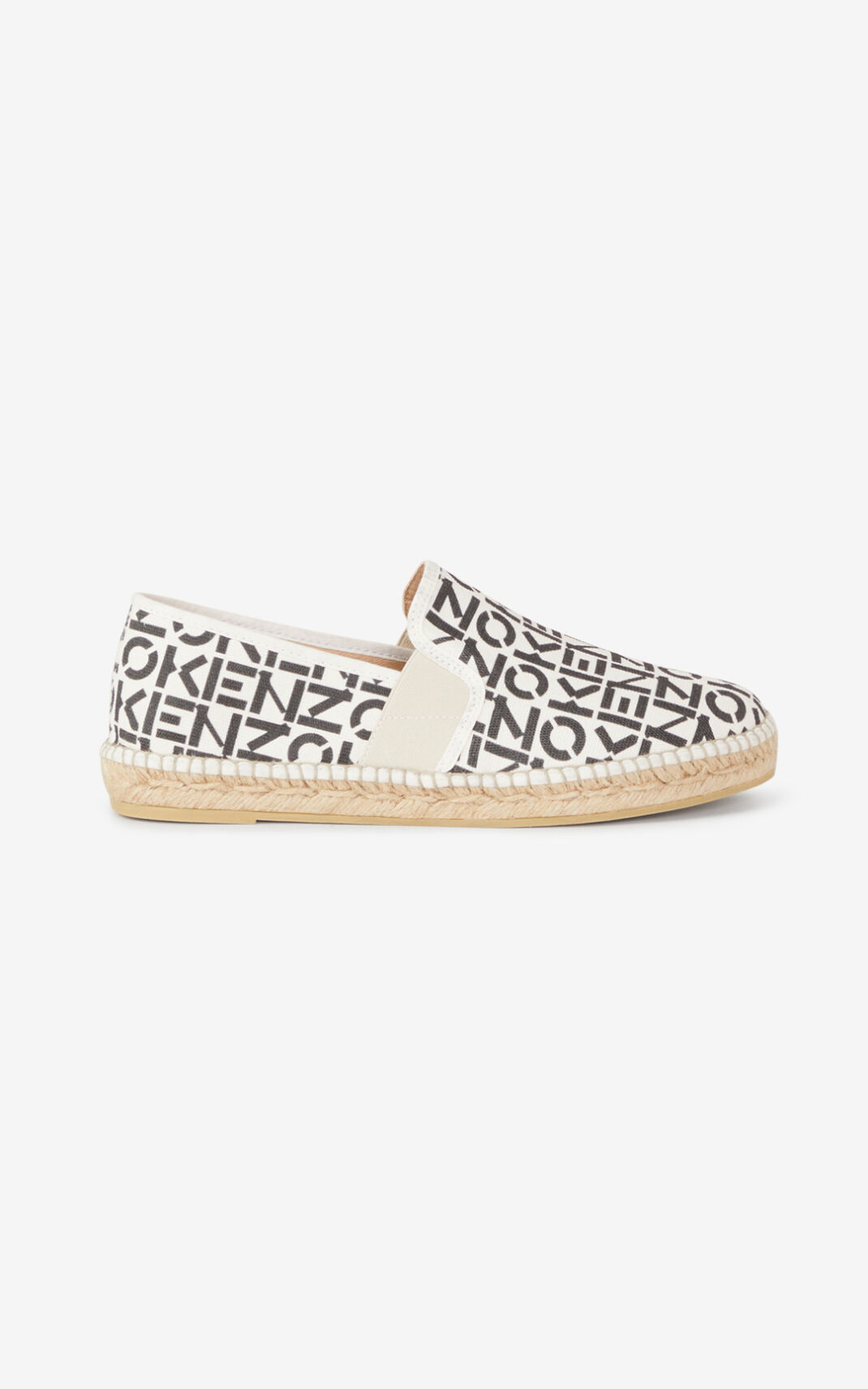 Alpargatas Kenzo Sport elasticated Masculino - Cinzentas | 829WGEIOX